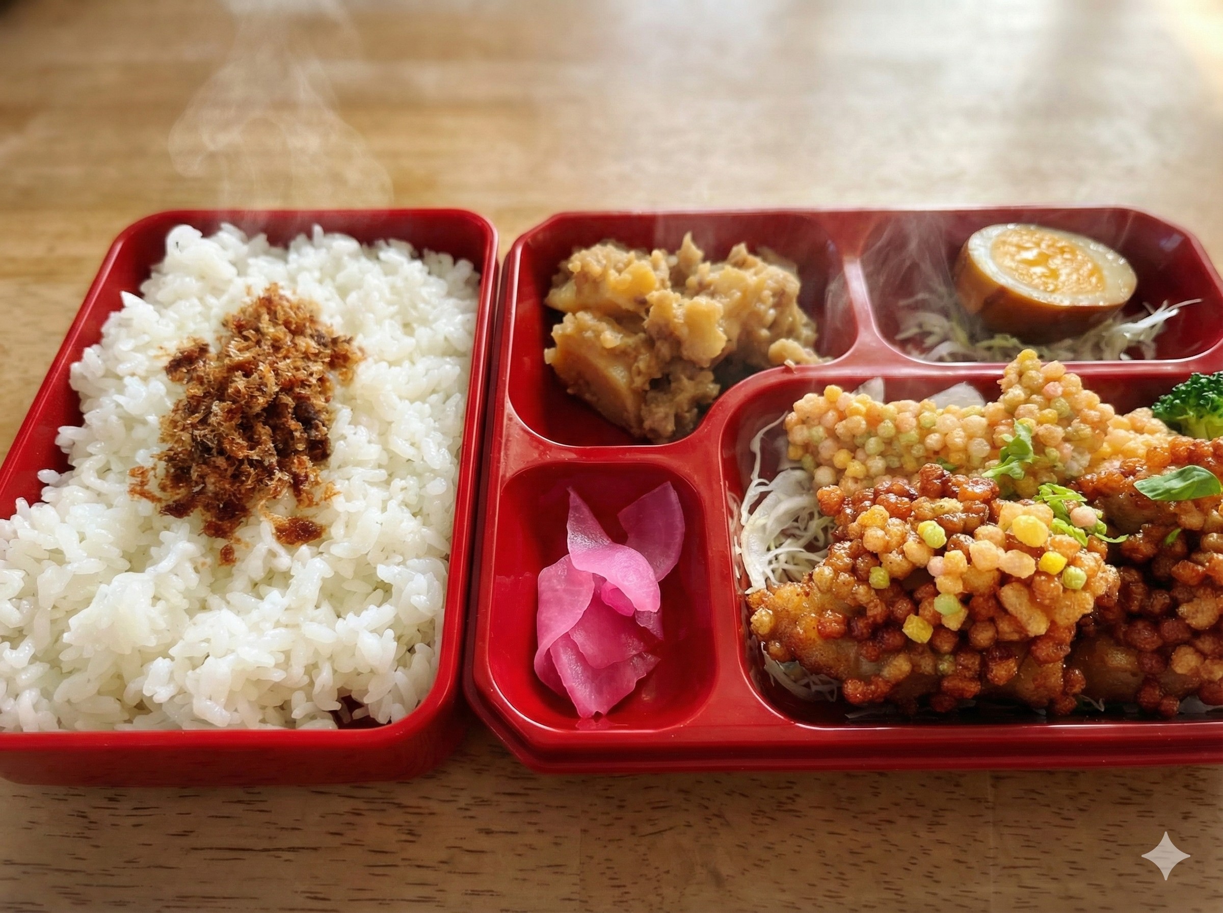 就労継続支援B型で製造した日替わり弁当