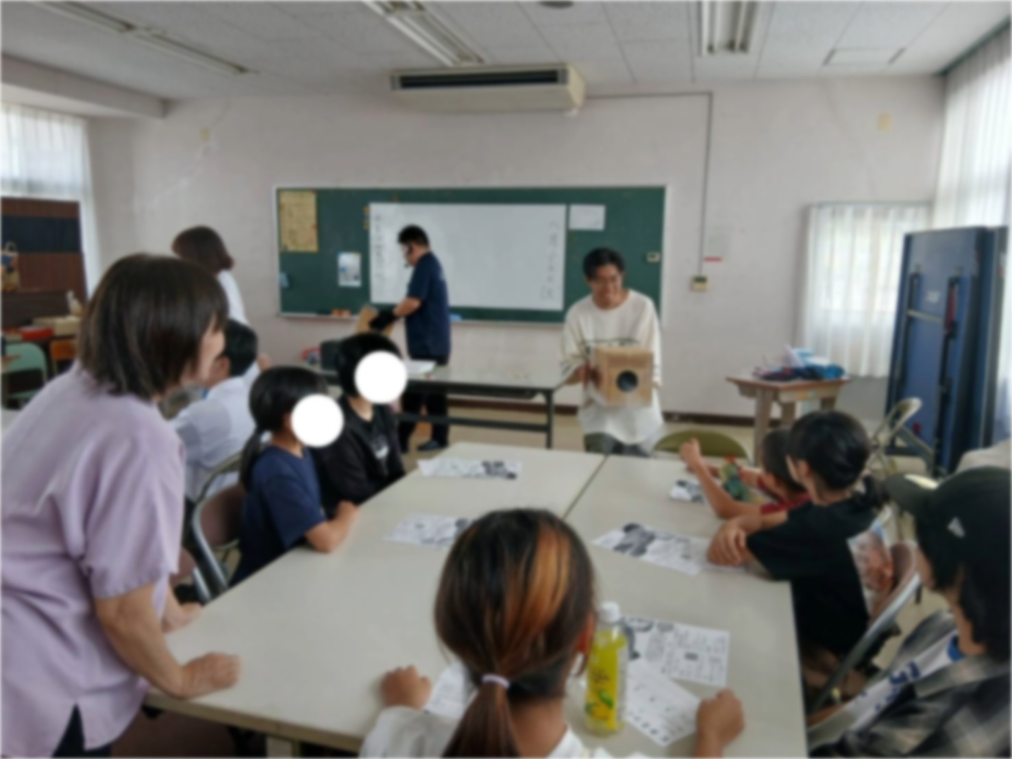 こどもの居場所での活動の様子